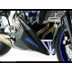 Sabot moteur Powerbronze noir brillant grille argent pour Yamaha MT-09 17/+