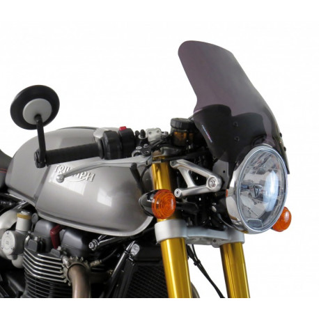 Powerbronze Screen Dark Tint 290 mm - Triumph Thruxton 1200 / R 2016-19 // Thruxton 1200 RS 20 /+