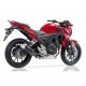 Auspuff Ixil Dual Hyperlow schwarz - Honda CBR 500 R / CB 500 FA 2013-15 // CB 500 XA 2013-16 (PC44,PC45,PC46)