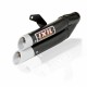 Exhaust Ixil Dual Hyperlow black for Honda CBR 500 R / CB 500 FA 13-15 // CB 500 XA 13-16 (PC44,PC45,PC46)