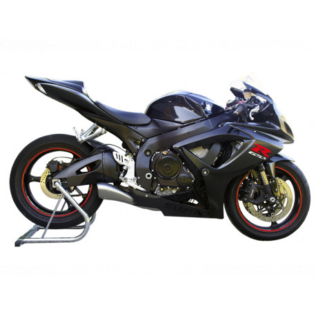 Auspuff Hpcorse Hydroform schwarz - Suzuki GSX-R 600 / 750 2006-07