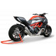 Echappement Hpcorse Hydroform Satin - Ducati 1200 Diavel 2011-16