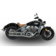 Auspuff Vperformance Twin Slash-Cut D 80 Chrome - Indian Scout Bobber