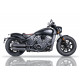 Auspuff Vperformance Twin Slash-Cut D 80 Black - Indian Scout Bobber