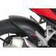 Garde boue arrière Powerbronze - Honda CB500F//CB500X//CBR500R 13-18 | Matt Black Silver Mesh