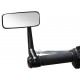 Rear-view mirror handle bar end Chaft Softy Handle black