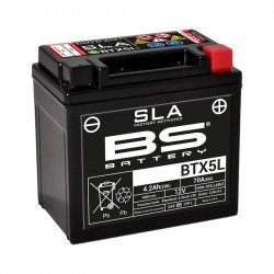 BS BATTERY Battery BTX5L SLA Maintenance Free Factory Activated