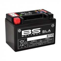 BS BATTERY Batterien BTX9 SLA wartungsfrei fabrik activiert