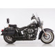 Komplettanlage Falcon Double Groove grau - Harley-Davidson Softail ...