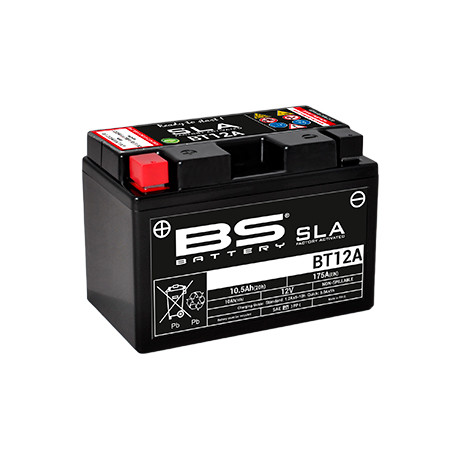 BS BATTERY SLA Battery Maintenance Free Factory Activated - BT12A