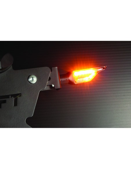 Clignotants à Led Chaft Addict noir / fumé
