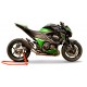 Auspuff Hpcorse Evoxtreme 310 Schwarz Kawasaki Z800e