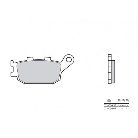 BREMBO Brake Pads 07HO36