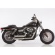 Komplettanlage Falcon Double Groove grau - Harley-Davidson Dyna ...