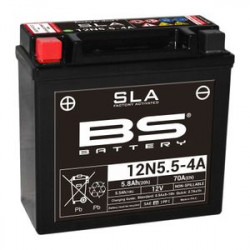 Batterie BS BATTERY 12N5.5-4A - sans entretien activée usine