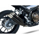Echappement Ixil Dual Hyperlow noir - Honda CB 500 FA 2019-23 // CBR 500 RA 2019 -23 // CB 500 XA 2019-23
