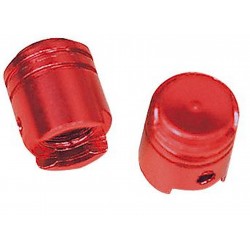 Bouchons de valve Chaft rouge