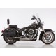 Auspuff Falcon Double Groove grau - Harley-Davidson Softail ...
