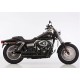 Komplettanlage Falcon Double Groove schwarz - Harley-Davidson Dyna ...