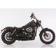 Komplettanlage Falcon Double Groove schwarz - Harley-Davidson Dyna ...
