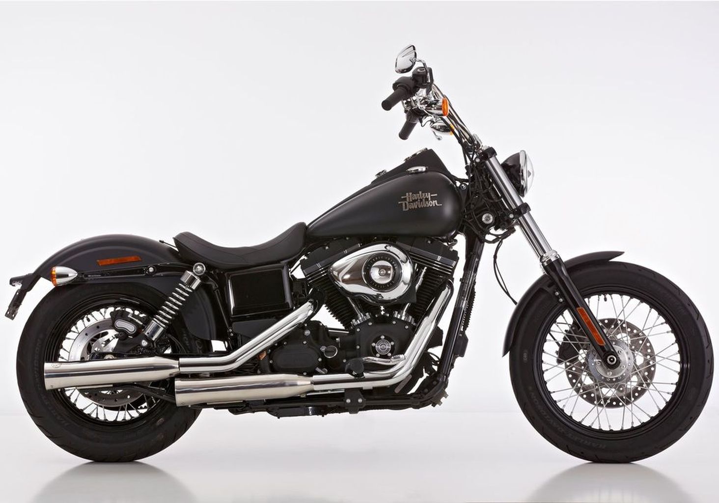 Exhaust Falcon Double Groove - Harley-Davidson Dyna Low Rider FXDL