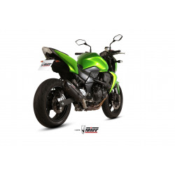 Exhaust Mivv Suono Black + catalyst for Kawasaki Z750 / R 07-14