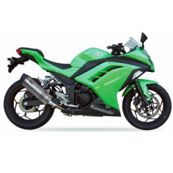 Auspuff Ixil Hexoval Xtrem Evolution - Kawasaki Ninja 300 / Z300 2013-16