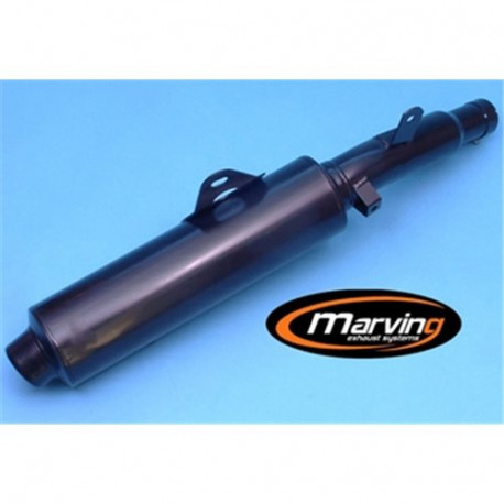 Exhaust Marving EDR Black - Suzuki DR 600 S 1985-88