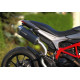 Auspuff Spark Force Carbon High Mounting für Ducati Hypermotard 821 2013-15