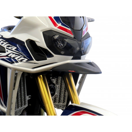 Bavette - Honda - CRF1000L Africa Twin, 2016-19 - avec crash bars - noir mat