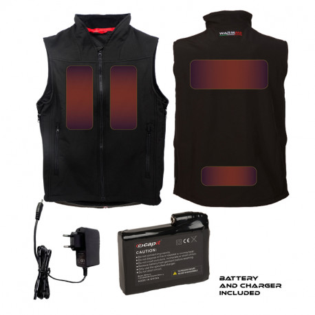 Capit WarmMe Mayer Heated Vest Black