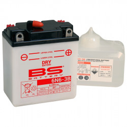 Batterie BS BATTERY conventionnelle avec pack acide - 6N6-3B