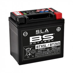 Battery BS BATTERY SLA BTX5L / BTZ6S maintenance free factory activated