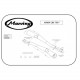 Echappement Marving Master Noir - Honda CBX 750 F/F II