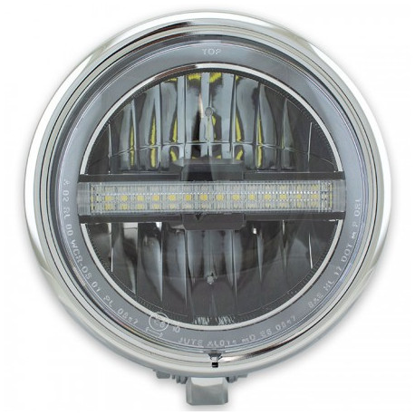 LED headlights 5-3/4" " Horizon " M10 bottom mount