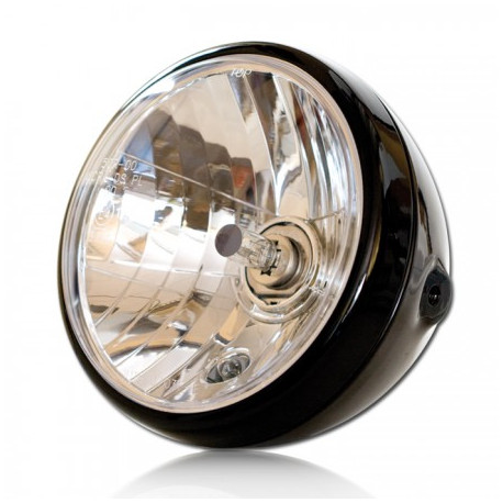 H4 headlight "Nevo 7" M8 side mounting