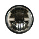 Hawk LED headlight 7" M8 side mounting