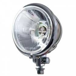 Bilux 35/35W+parking light Headlight "Bates Style" 4.5" below M10