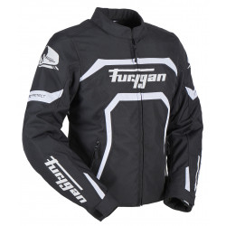 Furygan veste textile femme Mystic Evo Noir/Blanc