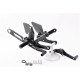Commandes reculées MG-Biketec - Yamaha YZF-R1 M 2017 /+