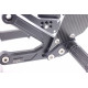 MG Biketec rearset - Yamaha YZF-R1 M 2017 /+