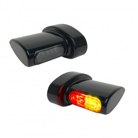 Heinz Bikes LED turn signals w/Position - Harley-Davidson Softail 2018 /+