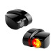 Heinz Bikes Winglets Nano 3in1 Blinker mit Bremslicht und Rücklicht Led - alle HARLEY-DAVIDSON Modelle ab 1993