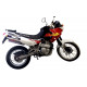 Halbe Auspuffanlage GPR Trioval - Honda 650 Dominator NX 1988-98