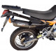 Mid full exhaust GPR Furore - Honda 650 Dominator NX 88-01 | Black