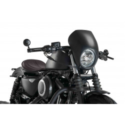 Gabelkopf CustomAcces Free Spirit - Harley Davidson Sportster 883 LOW XL883L 2010 - Schwarz