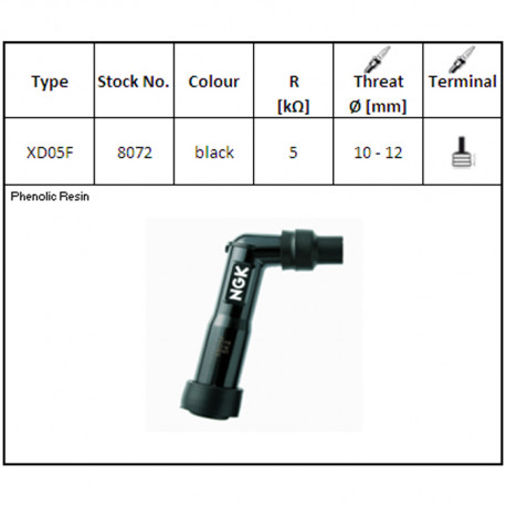 NGK Zündkerzenstecker 102° gewinkelt