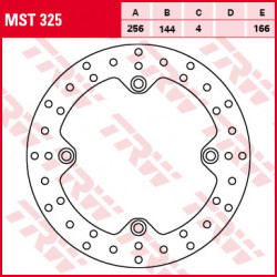 Disque de frein Fixe / Lucas MST325