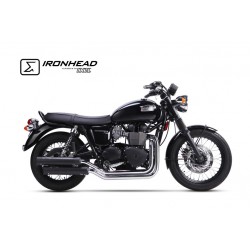 Full line Ironhead black -Triumph Bonneville / T100 07 -15 // Thruxton 865 04-15