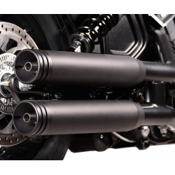 Auspuff Vperformance Twin D.Ring 80 - Harley-Davidson 1745 Softail Standard FXST 2020 /+